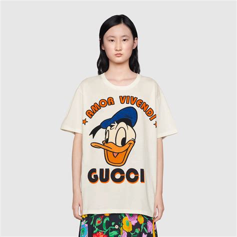 gucci x donald duck t shirt|gucci donald duck t shirt.